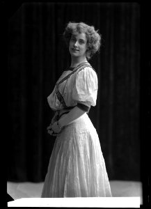 Ester Textorius in Telefonhemligheter at Djurgårdsteatern 1907 - SMV - GT002