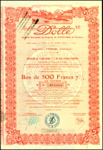 Etablissements Dollé 1927