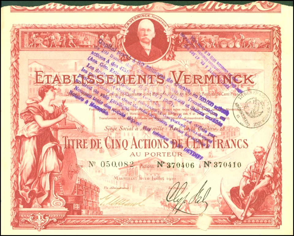 Etabl. Verminck 1920
