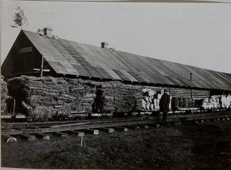 Etappenmagazin der 4.Armee bei Rogozno (BildID 15456724)