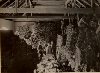 Etappenmontur Magazin in Klagenfurt. Bergschuhlager Ldw.Kaserne. (BildID 15476462)
