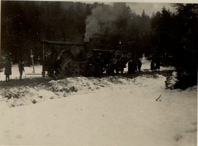 Etappenstraße über den Gailbergsattel. Straßenwalze. (BildID 15471618)