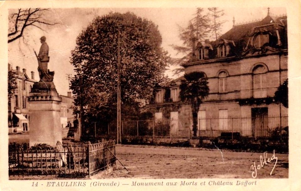 Etauliers - monument aux morts 2