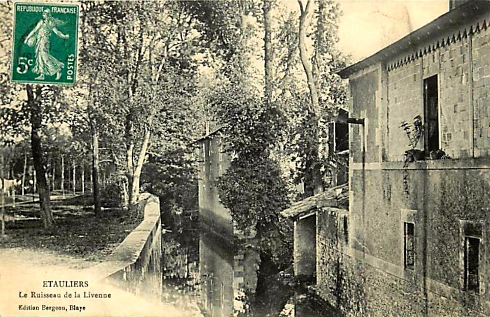 Etauliers - ruisseau de la Livenne 1