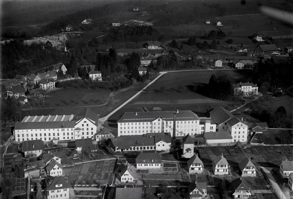 ETH-BIB-Aarburg, Weber & Co, Baumwollspinnerei und Weberei-Inlandflüge-LBS MH03-0019