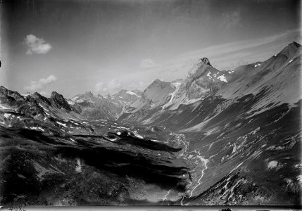 ETH-BIB-Albulapass, Piz Uertsch v. O. aus 2900 m-Inlandflüge-LBS MH01-003804