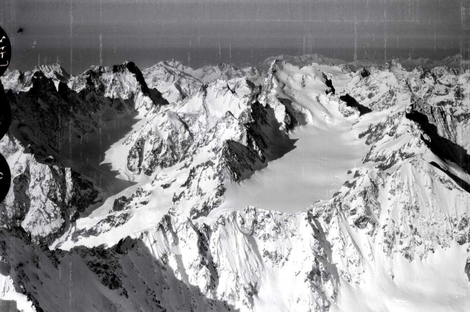 ETH-BIB-Ailefroide - Les Ecrins - Glacier de l'Encula von N.O. aus 4700 m Höhe-Mittelmeerflug 1928-LBS MH02-05-0118