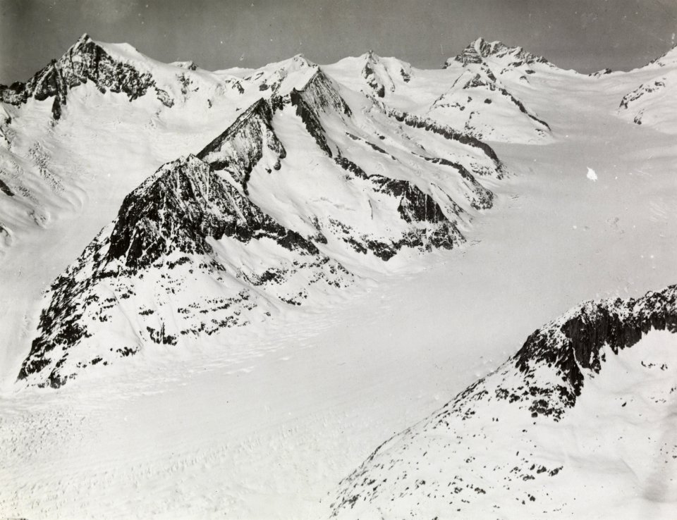 ETH-BIB-Aletschhorn, Jungfrau, Mönch v. S. aus 4000 m-Inlandflüge-LBS MH01-000401