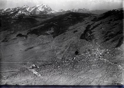 ETH-BIB-Altstätten, Hirschberg, Alpstein, Stoss, Säntis v. O. aus 1600 m-Inlandflüge-LBS MH01-003645