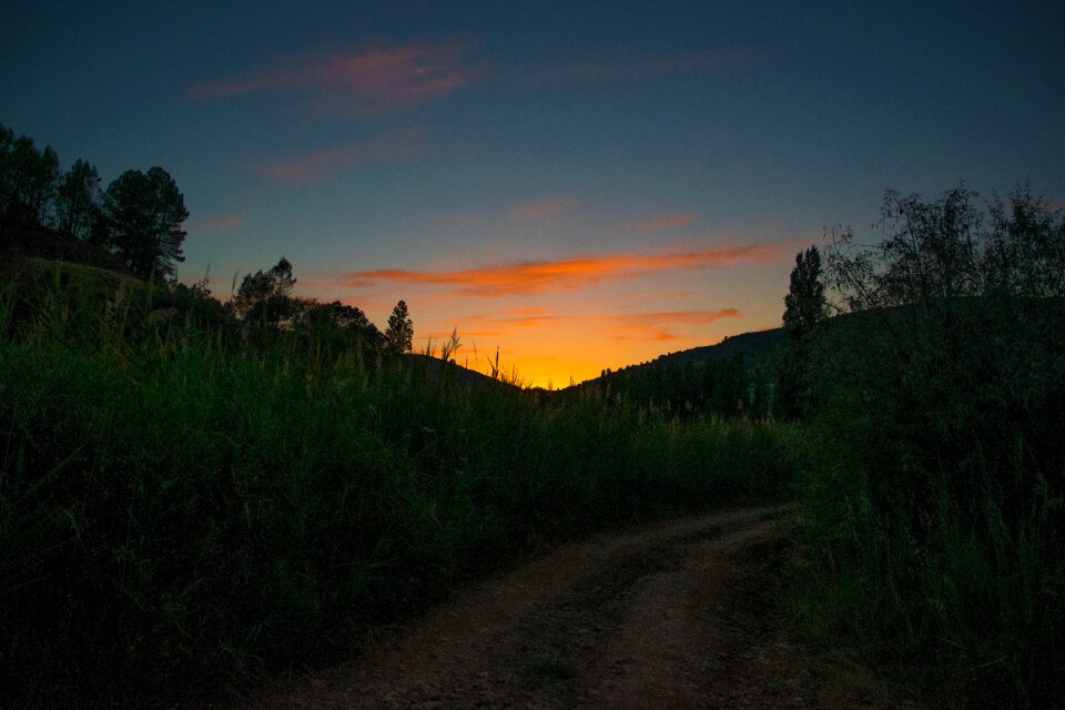 Sunset path Free photos