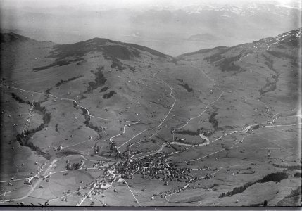 ETH-BIB-Appenzell, Eggerstanden, Rheintal v. W. aus 1600 m-Inlandflüge-LBS MH01-003664