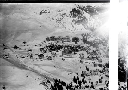 ETH-BIB-Arosa, Innerarosa v. S. aus 1900 m-Inlandflüge-LBS MH01-005369