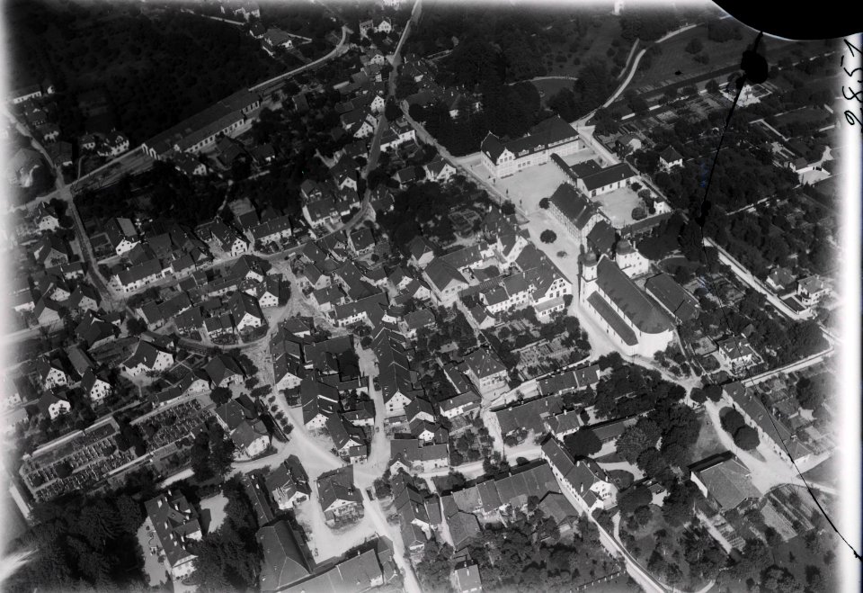 ETH-BIB-Arlesheim v. O. aus 300 m-Inlandflüge-LBS MH01-002851