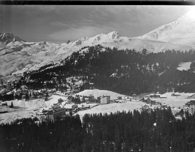 ETH-BIB-Arosa, Tschuggen, Hörnli v. O. aus 1750 m-Inlandflüge-LBS MH01-005370