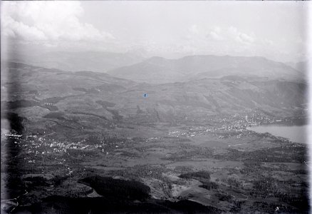 ETH-BIB-Baar, Zug, Zugerberg, Schwyzeralpen, Mythen v. N. W. aus 1200 m-Inlandflüge-LBS MH01-004150