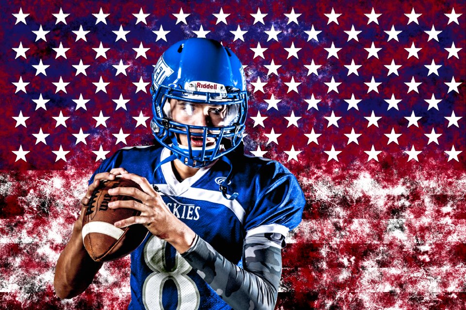 Sport flag america