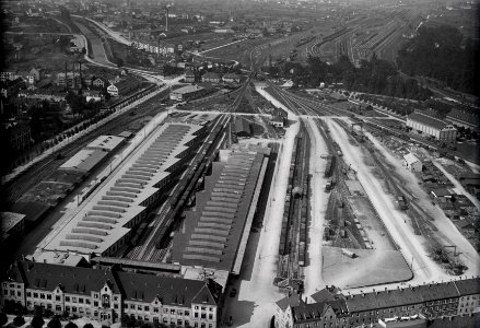 ETH-BIB-Basel, Güterbahnhof-Inlandflüge-LBS MH03-0085