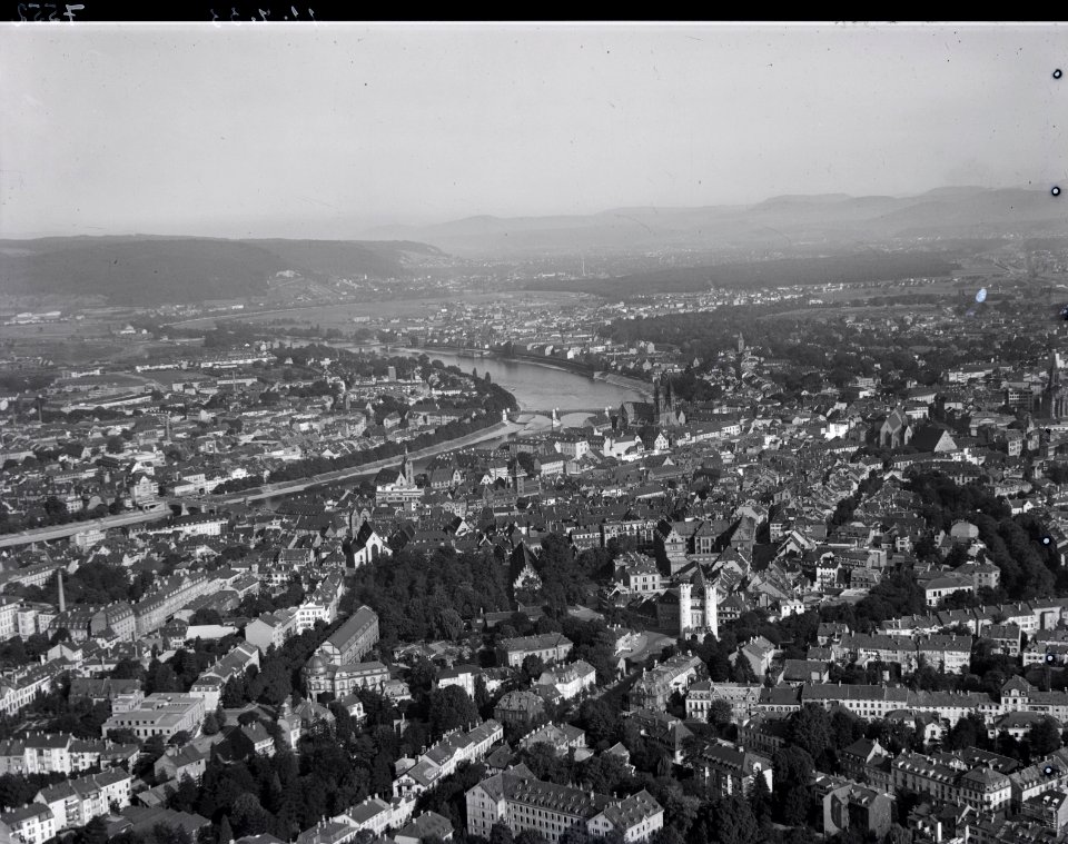 ETH-BIB-Basel, Innenstadt, Spalentor-Inlandflüge-LBS MH01-007552