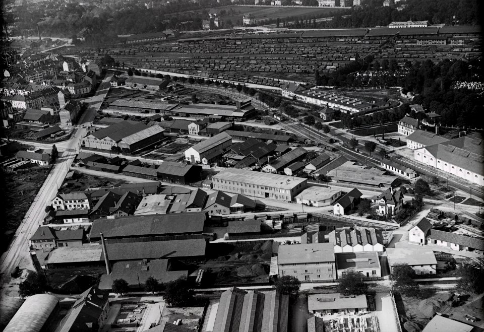 ETH-BIB-Basel, Industriegebiet am Dreispitz-Inlandflüge-LBS MH03-0100