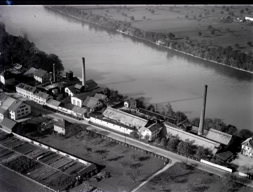 ETH-BIB-Basel, Schweizerhalle, Chemische Fabrik Schweizerhalle (CFS)-Inlandflüge-LBS MH03-0909