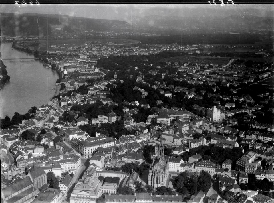 ETH-BIB-Basel-St. Alban aus 200 m-Inlandflüge-LBS MH01-006627