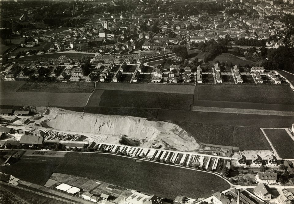 ETH-BIB-Bern, Neubauquartier, Eisenbahnerquartier-Inlandflüge-LBS MH03-1562