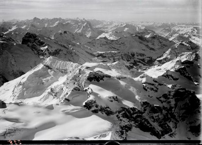 ETH-BIB-Berneralpen, Titlis, Stotziberggrat, Schlossberg, Urirotstock-Inlandflüge-LBS MH01-000318