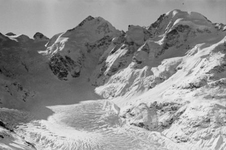 ETH-BIB-Bernina, Morteratschgletscher, Piz Alv-Inlandflüge-LBS MH05-73-32