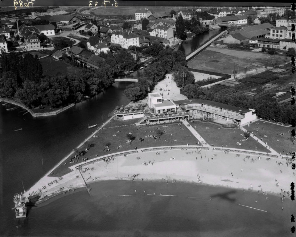 ETH-BIB-Biel, Strandbad-Inlandflüge-LBS MH01-007689