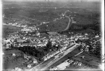 ETH-BIB-Bischofszell, Sitterdorf aus 400 m-Inlandflüge-LBS MH01-003073