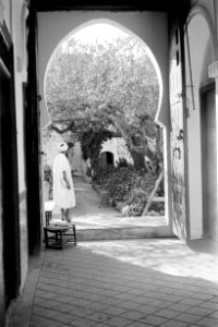 ETH-BIB-Blick in einen Innenhof in Tanger-Nordafrikaflug 1932-LBS MH02-13-0459