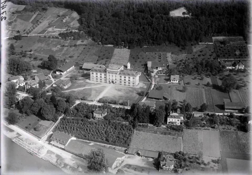 ETH-BIB-Brugg, Kaserne aus 200 m-Inlandflüge-LBS MH01-002741