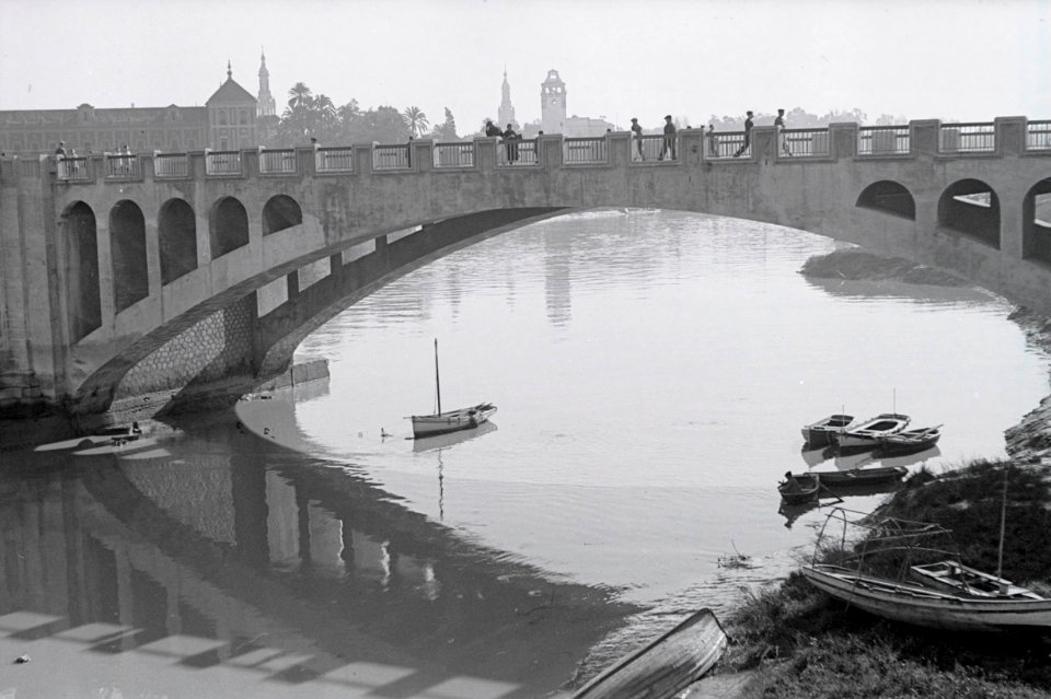 ETH-BIB-Brücke über den Guadalquivir, Sevilla-Nordafrikaflug 1932-LBS MH02-13-0492