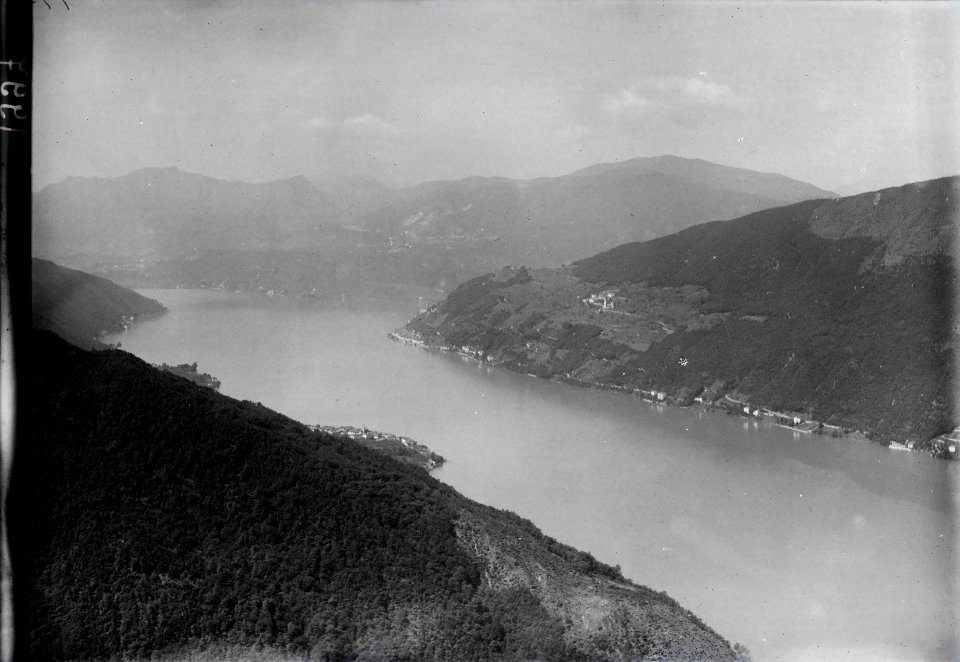 ETH-BIB-Brusino-Arisizio, Morcote, Vico, Morcote, Monte, Luganersee, Porte Ceresio, Monte Piantello-Inlandflüge-LBS MH01-001997
