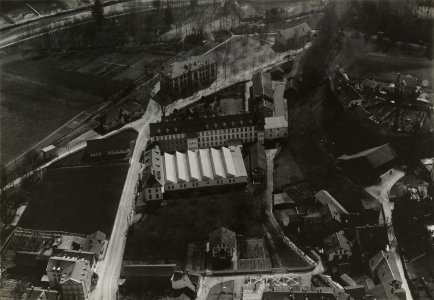 ETH-BIB-Burgdorf, Schafroth & Cie Kunstwoll-Fabrik und Pestalozzi Schulhaus-Inlandflüge-LBS MH03-1802