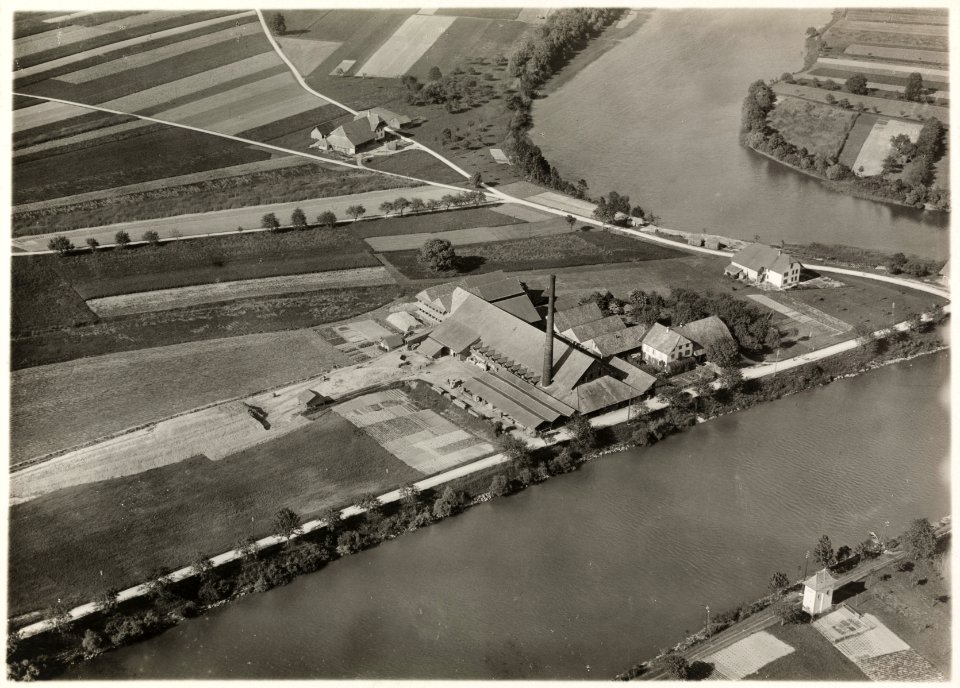 ETH-BIB-Büren an der Aare, Firma Schmutz & Schiess, Verblendsteinfabrik und mechanische Ziegelei-Inlandflüge-LBS MH03-1170