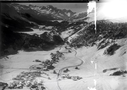 ETH-BIB-Celerina, St. Moritz, Pizzo della Margna aus 1900 m-Inlandflüge-LBS MH01-005357