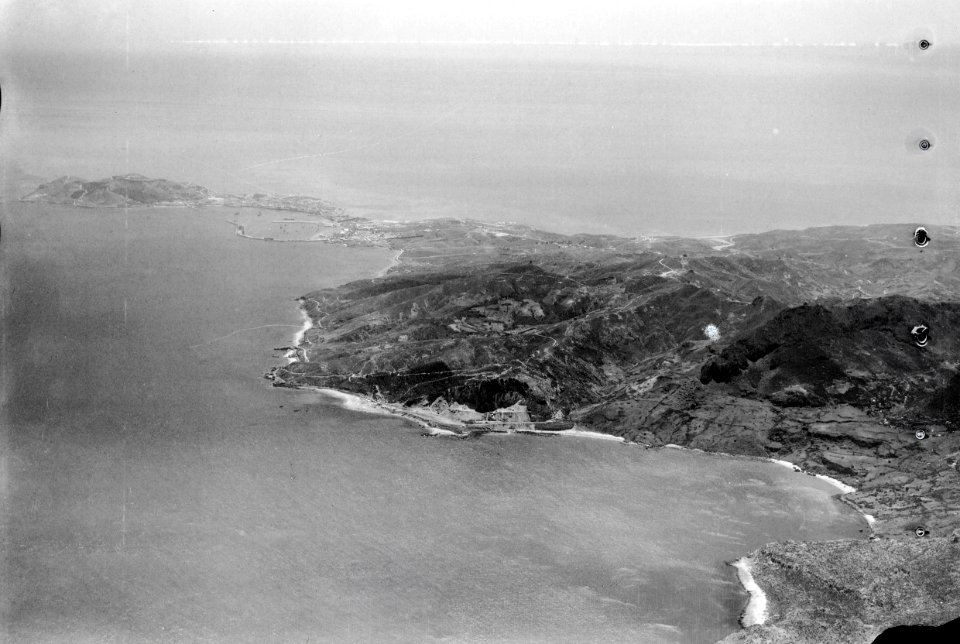 ETH-BIB-Ceuta (spanisch Marokko) von N. aus 2000 m Höhe-Mittelmeerflug 1928-LBS MH02-05-0033
