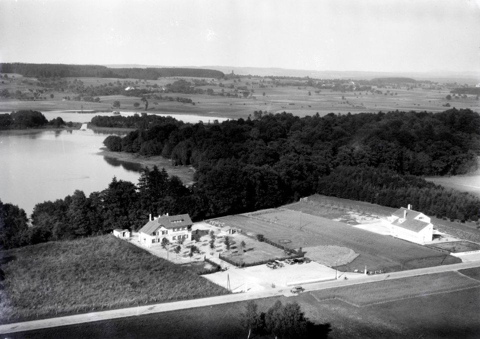 ETH-BIB-Chatzensee, Restaurant Waldhaus-Katzensee aus 50 m-Inlandflüge-LBS MH01-006485