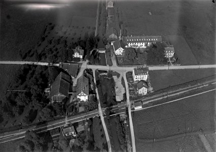 ETH-BIB-Cham, Weberei an der Lorze Kollermühle-Inlandflüge-LBS MH03-0172