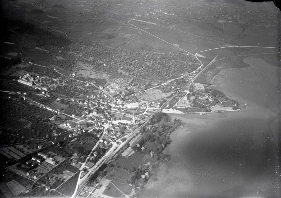 ETH-BIB-Cham, Zugersee-Inlandflüge-LBS MH01-000494