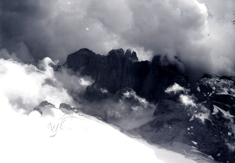 ETH-BIB-Cima di Fradusta - Pala di San Martino von S.O. aus 4000 m Höhe-Weitere-LBS MH02-06-0038