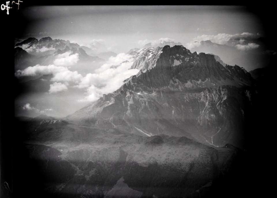 ETH-BIB-Civetta-Nordwestwand, Dolomiten-Inlandflüge-LBS MH01-007270
