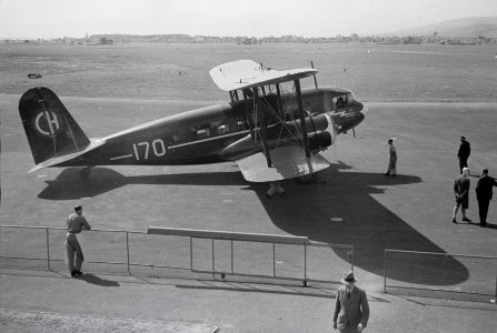 ETH-BIB-Curtiss AT-32C Condor, CH-170 am Boden in Dübendorf-Inlandflüge-LBS MH05-32-04