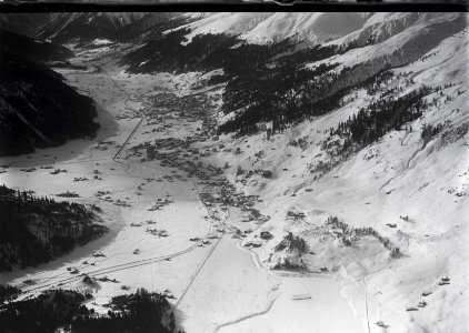 ETH-BIB-Davos, Schatzalp aus 2000 M. ü. M.-Inlandflüge-LBS MH01-005354