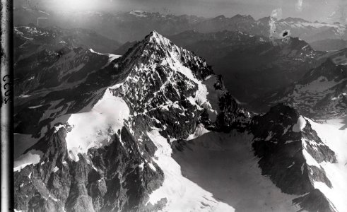 ETH-BIB-Dent Blanche, Point de Zinal, Val d'Anniviers v. O. aus 5000 m-Inlandflüge-LBS MH01-002033