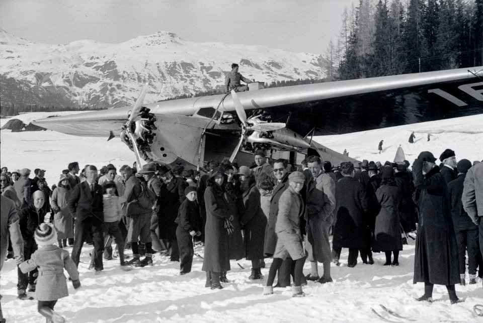 ETH-BIB-Davoser-See, Fokker CH-166-Inlandflüge-LBS MH05-28-05
