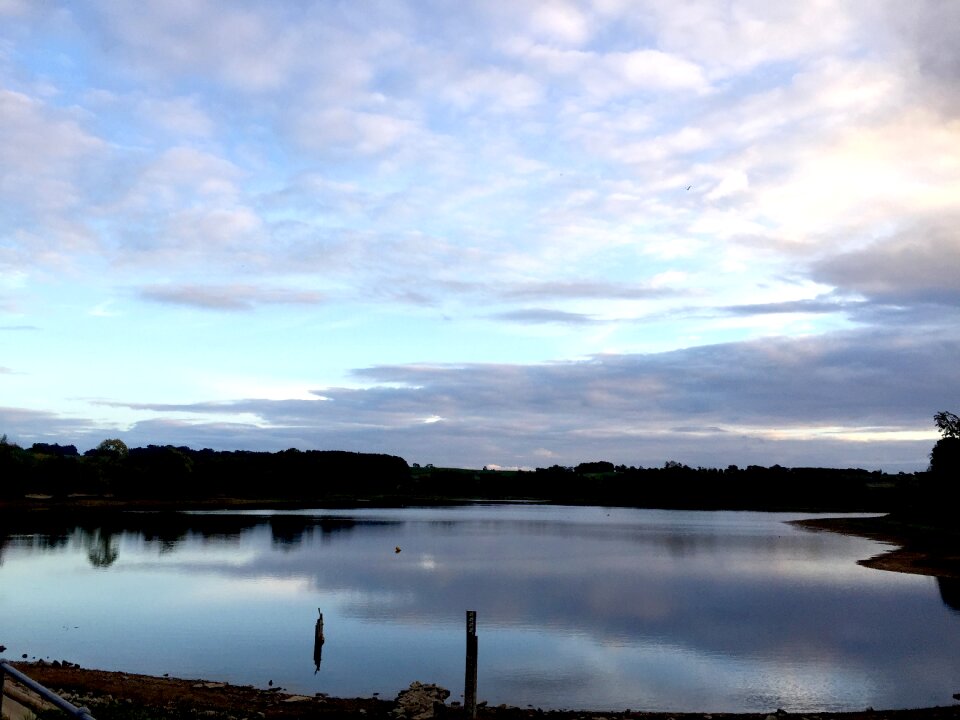 Sky landscape water