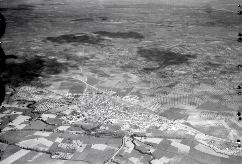 ETH-BIB-Dorf in der Provinz Madrid aus 800 m Höhe-Mittelmeerflug 1928-LBS MH02-05-0060