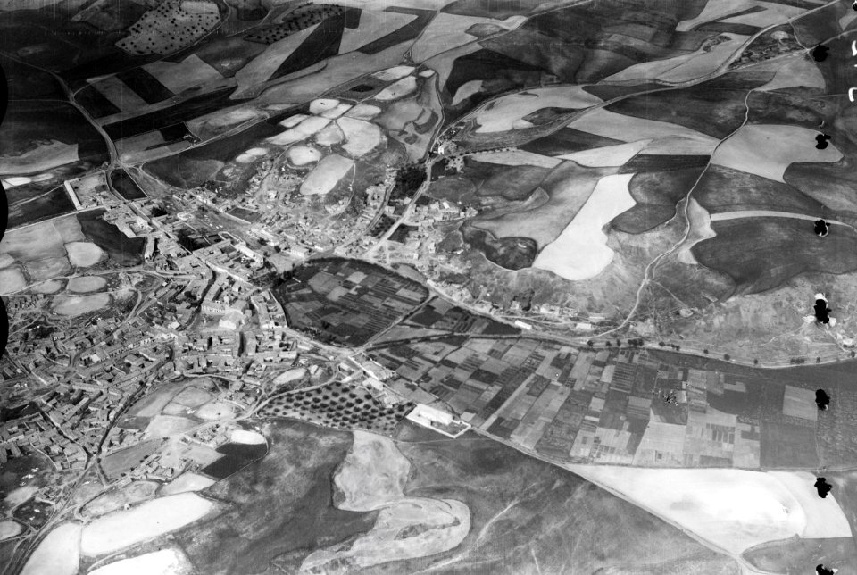 ETH-BIB-Dorf in der Provinz Ciudad Real aus 800 m Höhe-Mittelmeerflug 1928-LBS MH02-05-0012